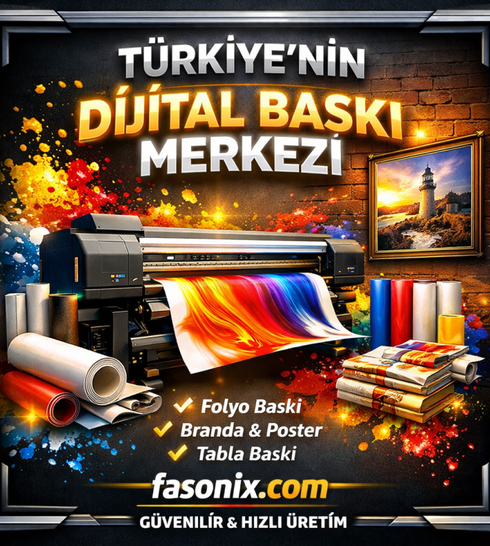 Dijital Baskı Fason Üretim Merkezi – Türkiye Geneli Üretim Hizmeti