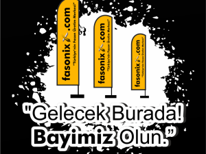 Yelken Flama Plaj Bayrağı | Etkinlik ve Mağaza Önü Reklam Bayrağı