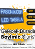 LED TABELA 16X96
